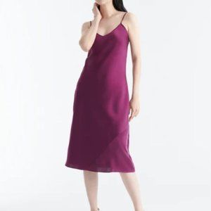 NWT Knix x Birds Papaya Slip Dress in garnet